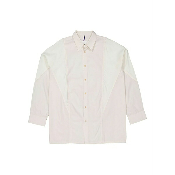 オーエーエムシー メンズ プルオーバー トップス Arrow panelled shirt Neutrals