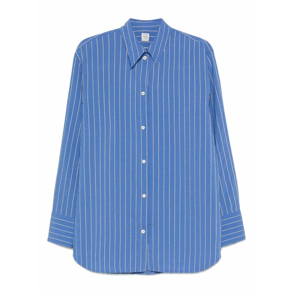トーテム レディース ティーシャツ トップス Striped shirt Blue
