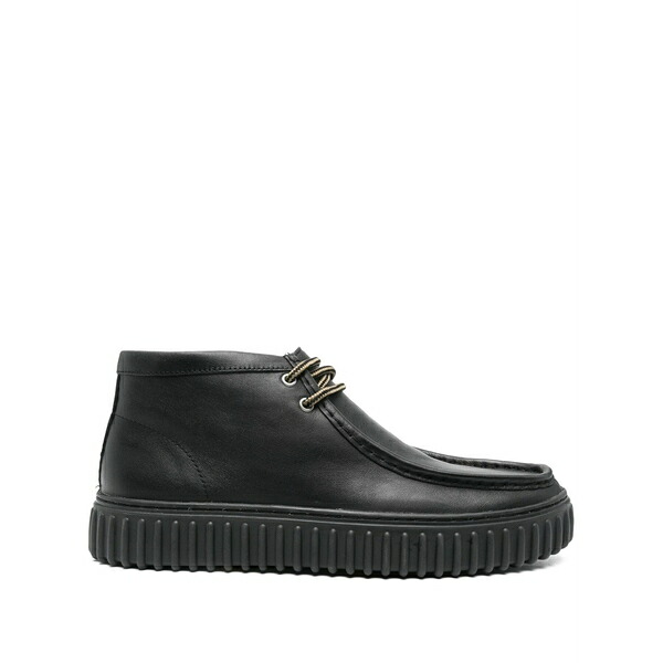 クラークス メンズ ブーツ シューズ Torhill hi ankle boots Black