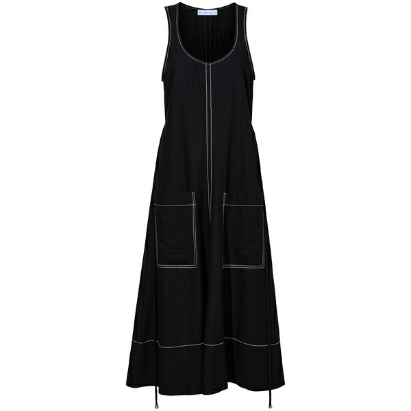 プロエンザ スクーラー 白いこと 下げ札 レディース 衣裳 トップス Lucy a-line MIDI dress Black