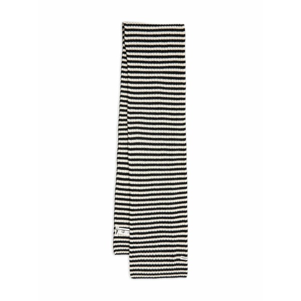 マルコポーロ レディース えり巻き・袈裟・えり巻き 付属物 Striped scarf White