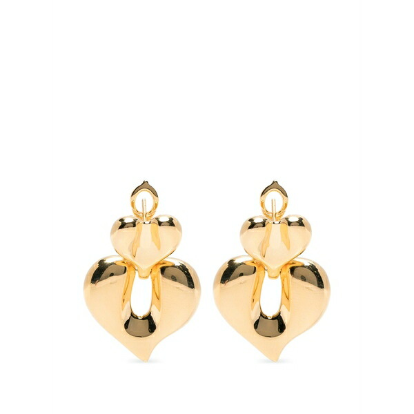 ミッソマ メンズ ピアス・イヤリング アクセサリー Molten heart earrings Gold｜asty