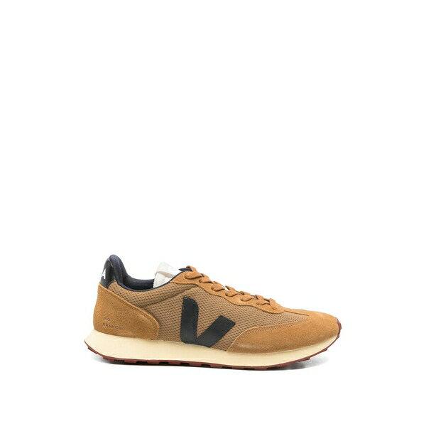 ヴェジャ メンズ スニーカー シューズ Rio branco ii logo-detail sneakers  Brown