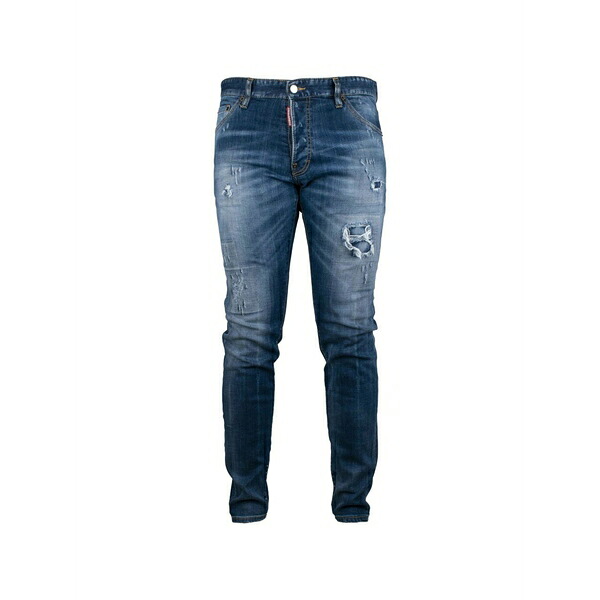 ディースクエアード メンズ ジーンズズボン下 ボトムス Cool guy distressed-effect jeans Blue