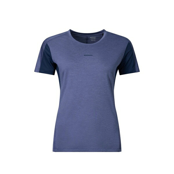 ロシニョール レディース ティーシャツ トップス Colour block t-shirt Blue