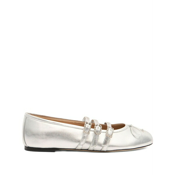 スチュアート ワイツマン レディース サンダル シューズ Celeste ballet flats Silver