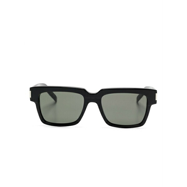 サンローラン アイウェア メンズ サングラス・アイウェア 添え物 Square-frame sunglasses Black