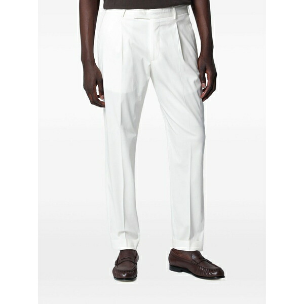 PTトリノ メンズ 心地好いズボン下 ボトムス Straight-leg trousers White