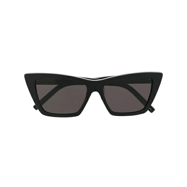 サンローラン アイウェア レディース 黒眼鏡＆アイウェア 佩び物 Logo-print sunglasses Black