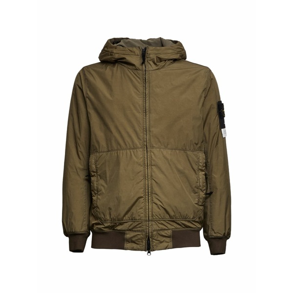 ストーンアイランド メンズ 上衣＆上衣 アウター Hooded jacket Green