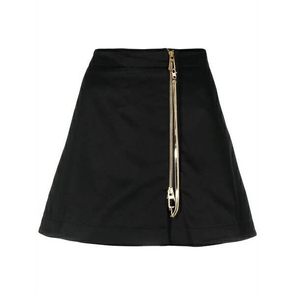 エーゼット 製作所 レディース スコート ボトムス Zip mini skirt Black