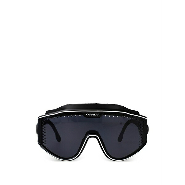 カレーナ メンズ サングラス・アイウェア 付属物 Transforma geometric-frame sunglasses Black