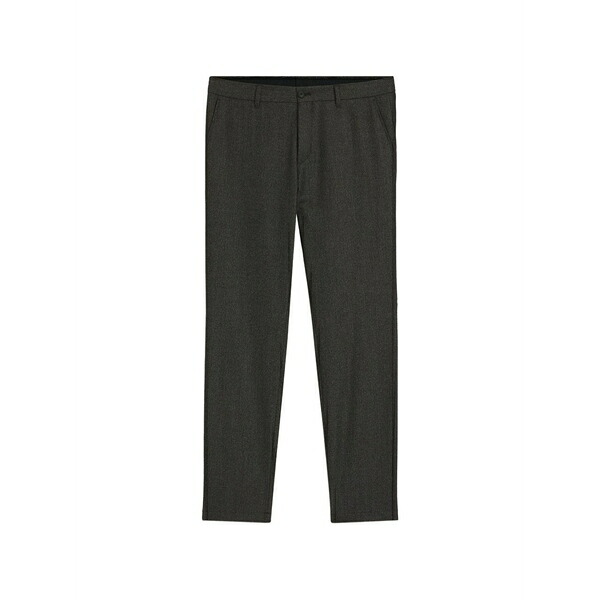 主任者 メンズ 心地よいズボン下 ボトムス Herringbone trousers Grey