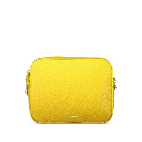 コチネレ レディース ショルダーバッグ 御徒面子 Tebe leather crossbody bag Yellow