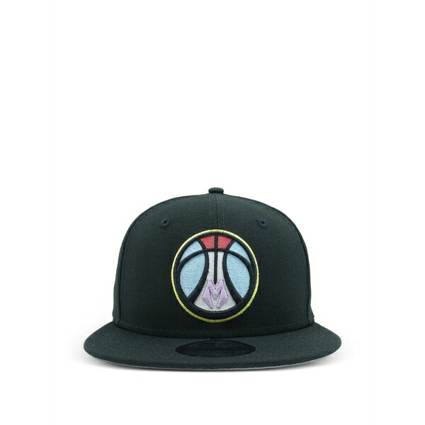 ニュー内鰓 メンズ 鳥打ち帽 付属物 9fifty milwaukee bucks snapback cap Black