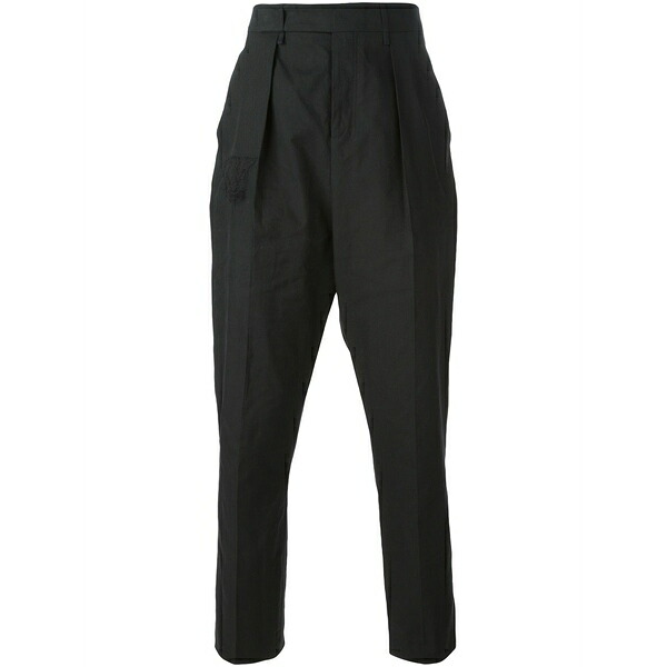 ダミール ドマ メンズ カジュアルパンツ ボトムス 'plavi' trousers Black｜asty
