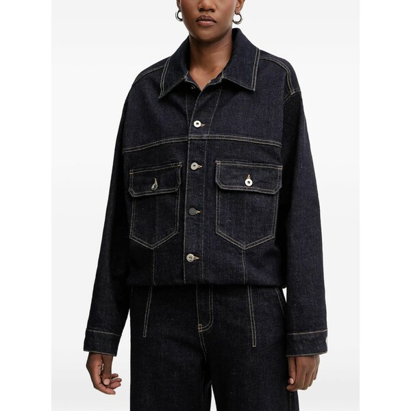 リビアナコンティ レディース 上衣＆上衣 アウター Hailey pocket jacket Blue