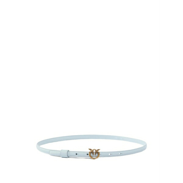 ピンコ レディース 三尺帯 添え物 Love birds buckled belt Blue