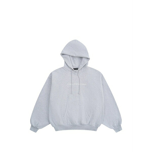 ゴーシャ ラブチンスキー メンズ パーカー・スウェットシャツ アウター Logo-print oversized hoodie Grey