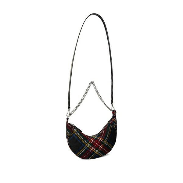 ラルフローレン レディース ショルダーバッグ 御徒面子 Mini polo id tartan chain crossbody bag Black