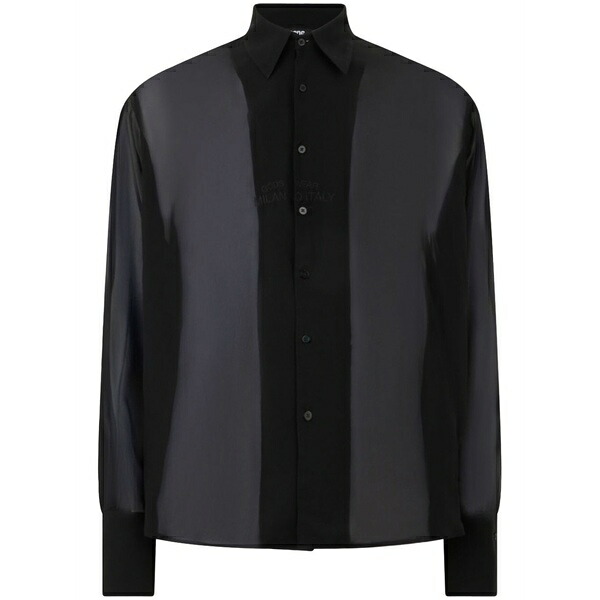 ジーシーディーエス メンズ ティーシャツ トップス Georgette shirt Black