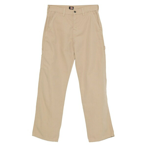 ディッキーズ メンズ 心地好いズボン下 ボトムス Canvas carpenter cotton trousers Neutrals