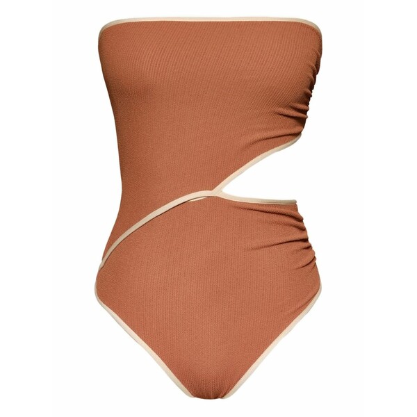 ジョハンナ・オーティズ レディース 衣裳 トップス Revealing crinkled swimsuit Pink