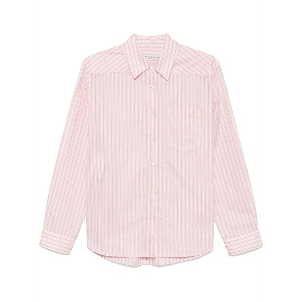 フィロソフィーデロレンゾセラフィーニ レディース プルオーバー トップス Striped shirt Pink