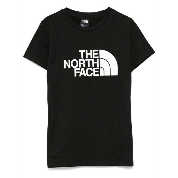 北の方人間の顔 レディース ティーシャツ トップス Easy t-shirt Black