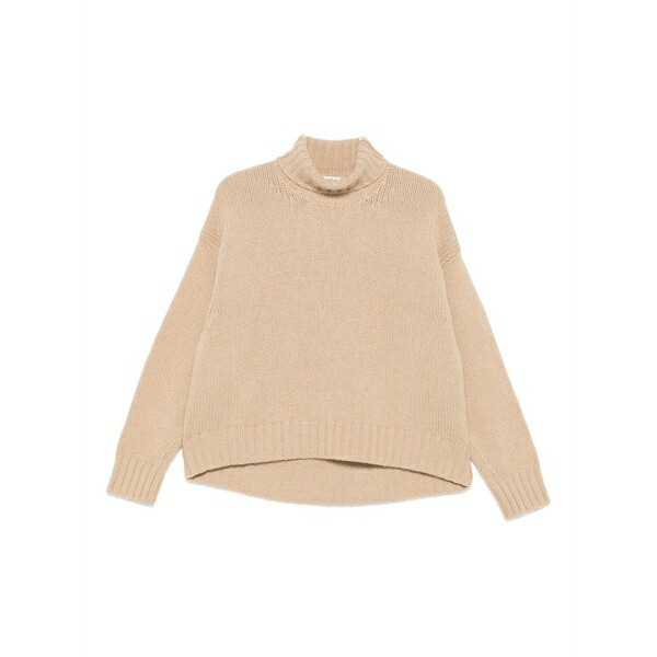 ブルーノマネッティ レディース 編み物\u0026スウェーター アウター Ribbed-trim jumper Neutrals