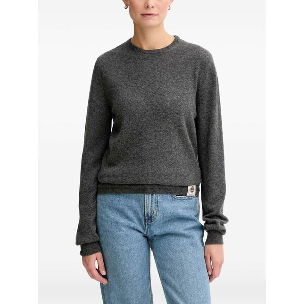 バリー レディース Tシャツ トップス Logo-patch top Grey|asty