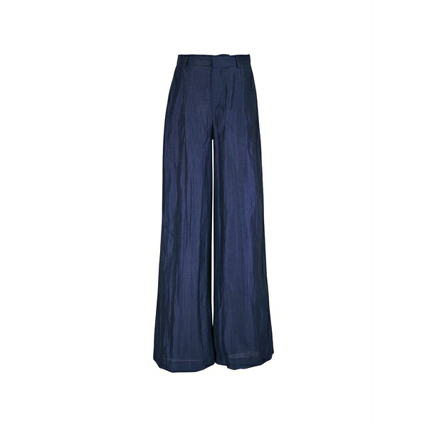 ラジャンス レディース カジュアルパンツ ボトムス Palazzo pants Blue|asty