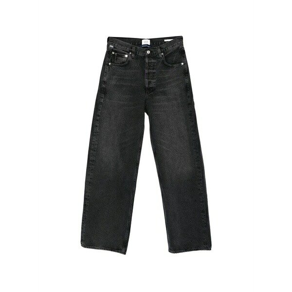 シチズンズ オブ 人間らしさ レディース ジーンズズボン下 ボトムス Ayla wide-leg jeans Grey
