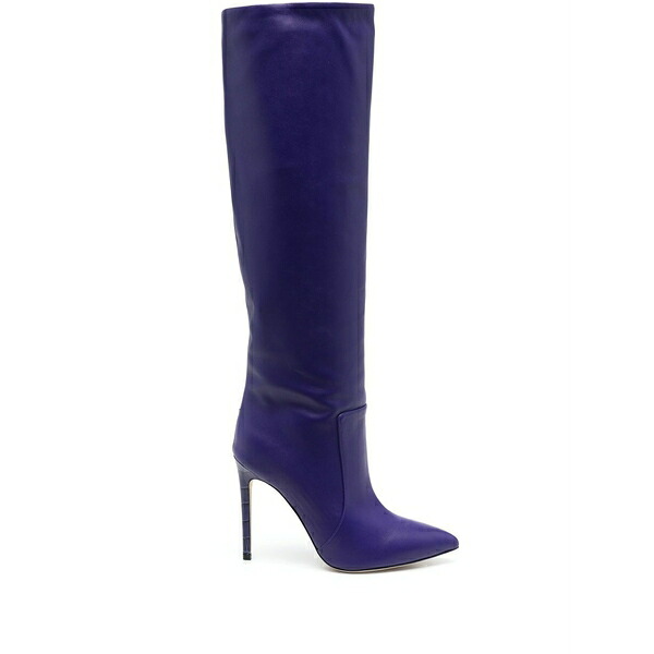パリテキサス レディース ブーツ シューズ Knee-high 100mm boots Purple|asty