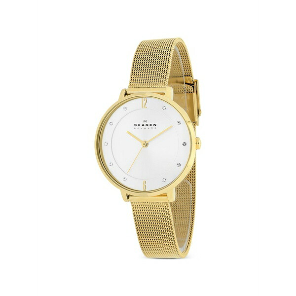 スカーゲン レディース ウオッチ 付属物 Anita mesh 30粍 watch White