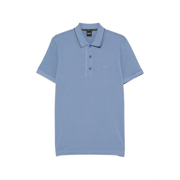 元締め メンズ スポーツシャツ トップス Paule 4 polo shirt Blue
