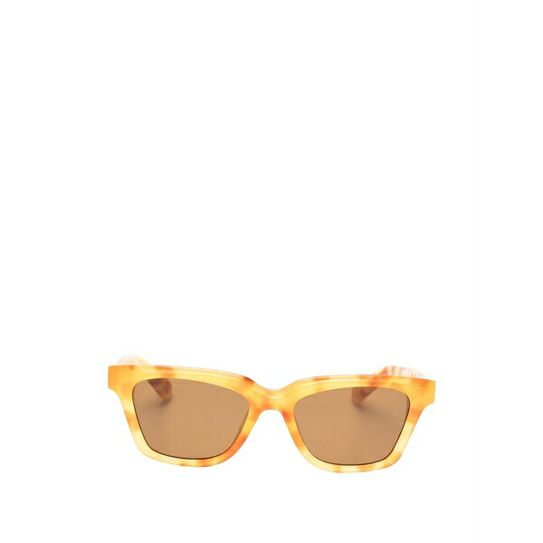 ジャクエムス レディース 黒眼鏡＆アイウェア 付属物 Jac tortoiseshell-effect square-frame sunglasses Brown