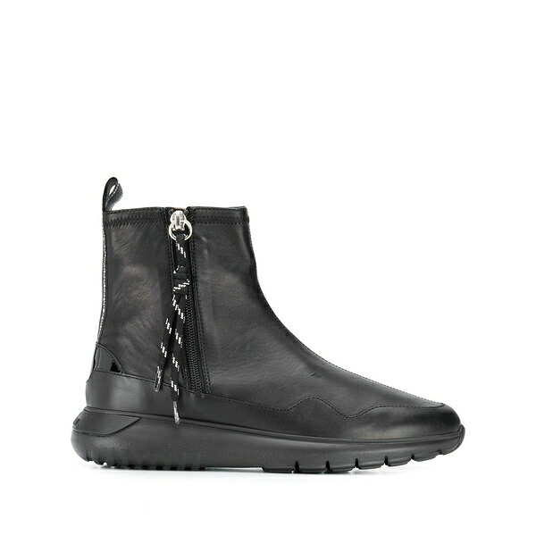 ホーガン レディース ブーツ シューズ Interactive boots Black｜asty