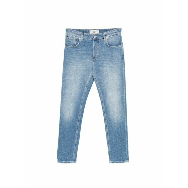 PTトリノ メンズ ジーンズズボン下 ボトムス Faded-effect jeans Blue