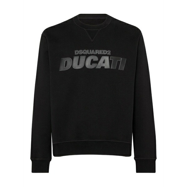 ディースクエアード メンズ パーカー・スウェットシャツ アウター X ducati cool-fit sweatshirt Black