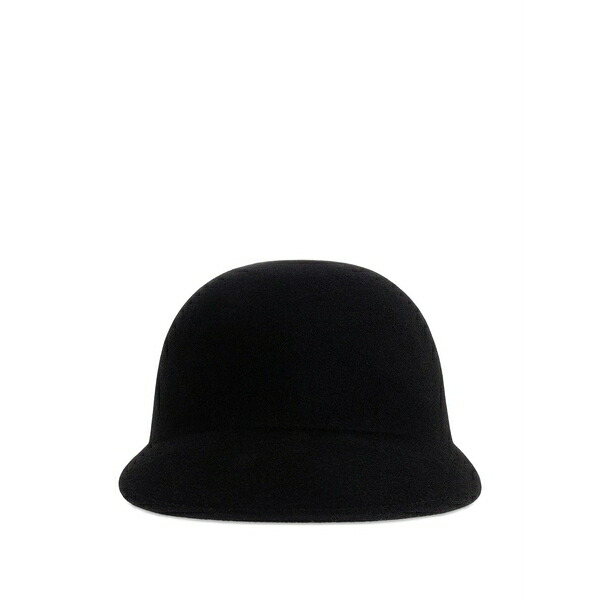 フィアオブゴッド メンズ 帽子 アクセサリー Dome logo-patch hat Black|asty