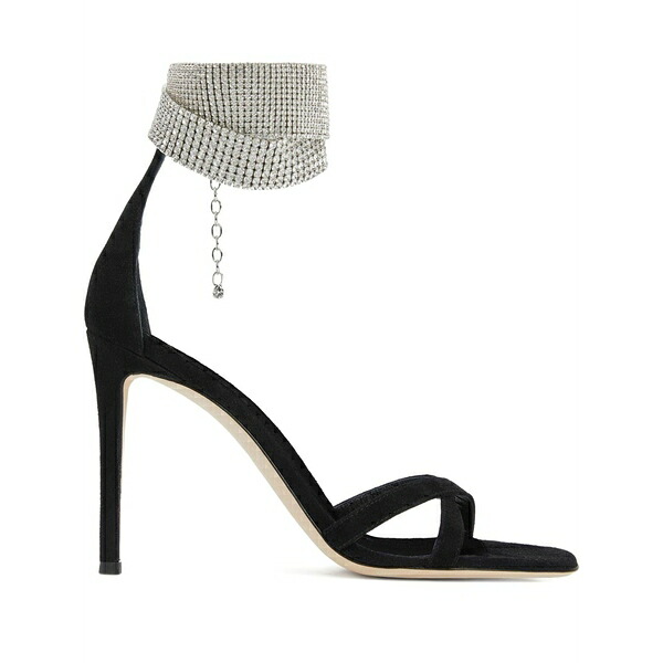 ジュゼッペザノッティ レディース サンダル シューズ 105粍 janell crystal sandals Black