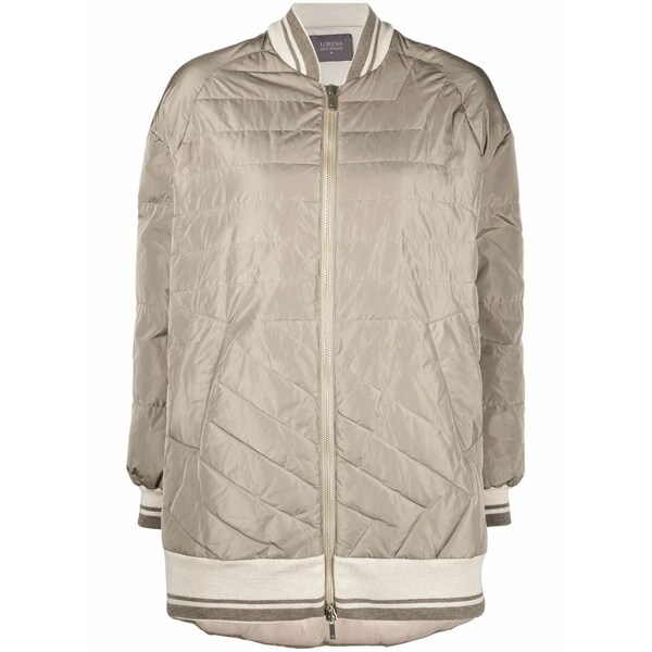 ロレーナアントニアッツィ レディース 上衣＆上衣 アウター Quilted bomber jacket Neutrals