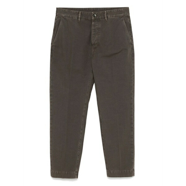 ナイン イン ザ モーニング メンズ カジュアルパンツ ボトムス Easy chinos Brown|asty