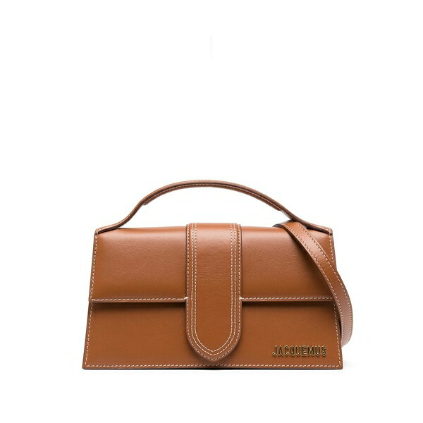 ジャクエムス レディース トートバッグ バッグ Le grand bambino tote bag Brown｜asty
