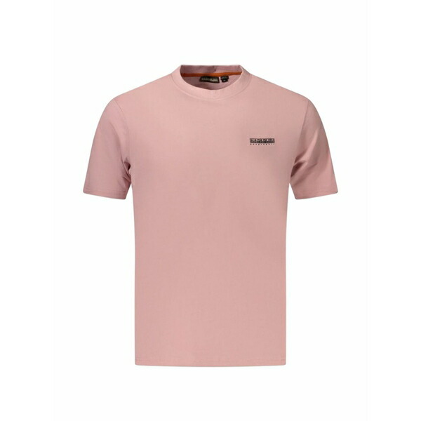 ナパピリ メンズ ティーシャツ トップス Logo-patch t-shirt Pink