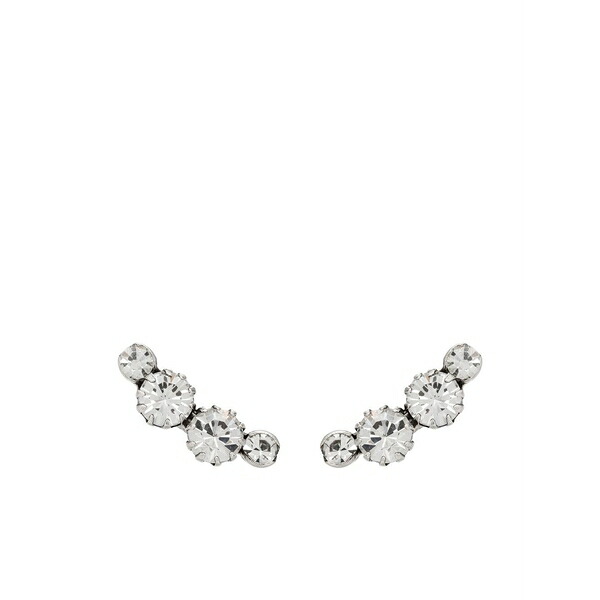 イザベル マラン レディース ピアス＆イヤリング アクセサリー A wild shore crystal stud earrings Silver｜asty