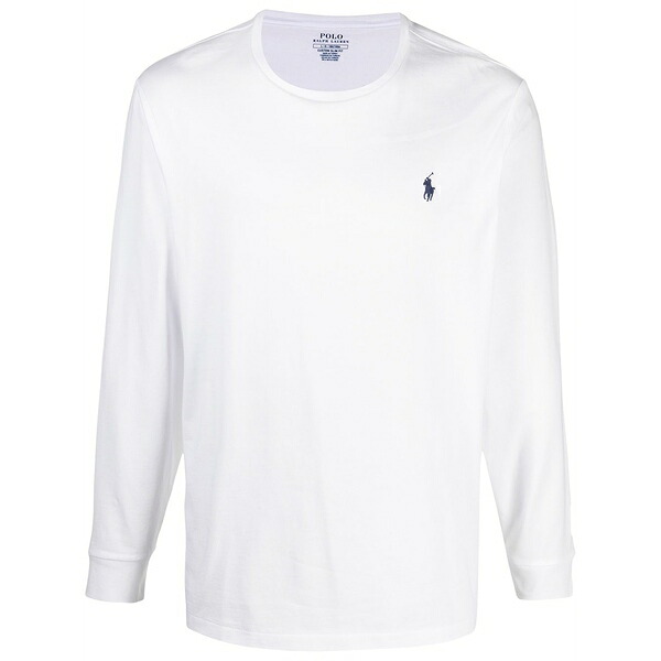 ラルフローレン メンズ ティーシャツ トップス Embroidered logo t-shirt White