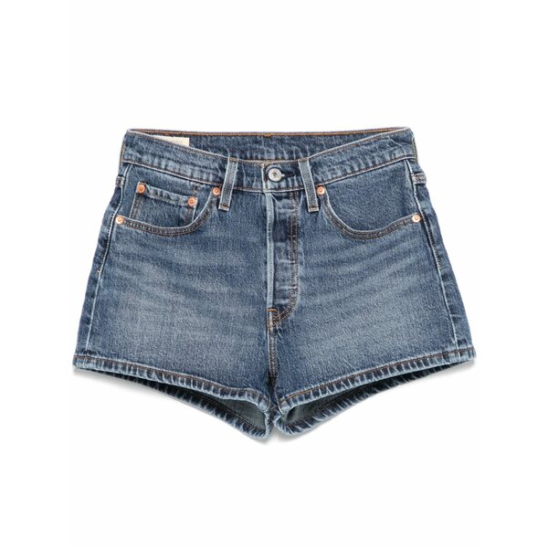 リーヴァイズジーンズ レディース 心地よいズボン下 ボトムス 501￠ original shorts Blue