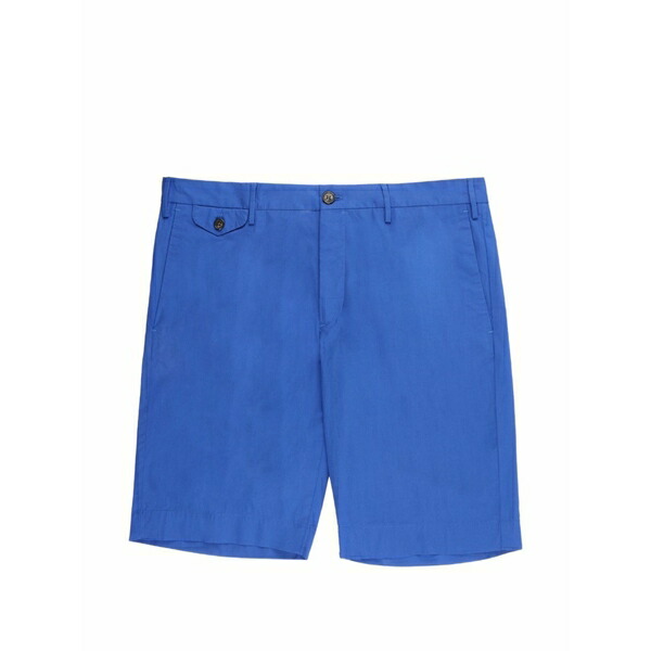 インコテックス メンズ 心地好いズボン下 ボトムス Slim-fit shorts Blue